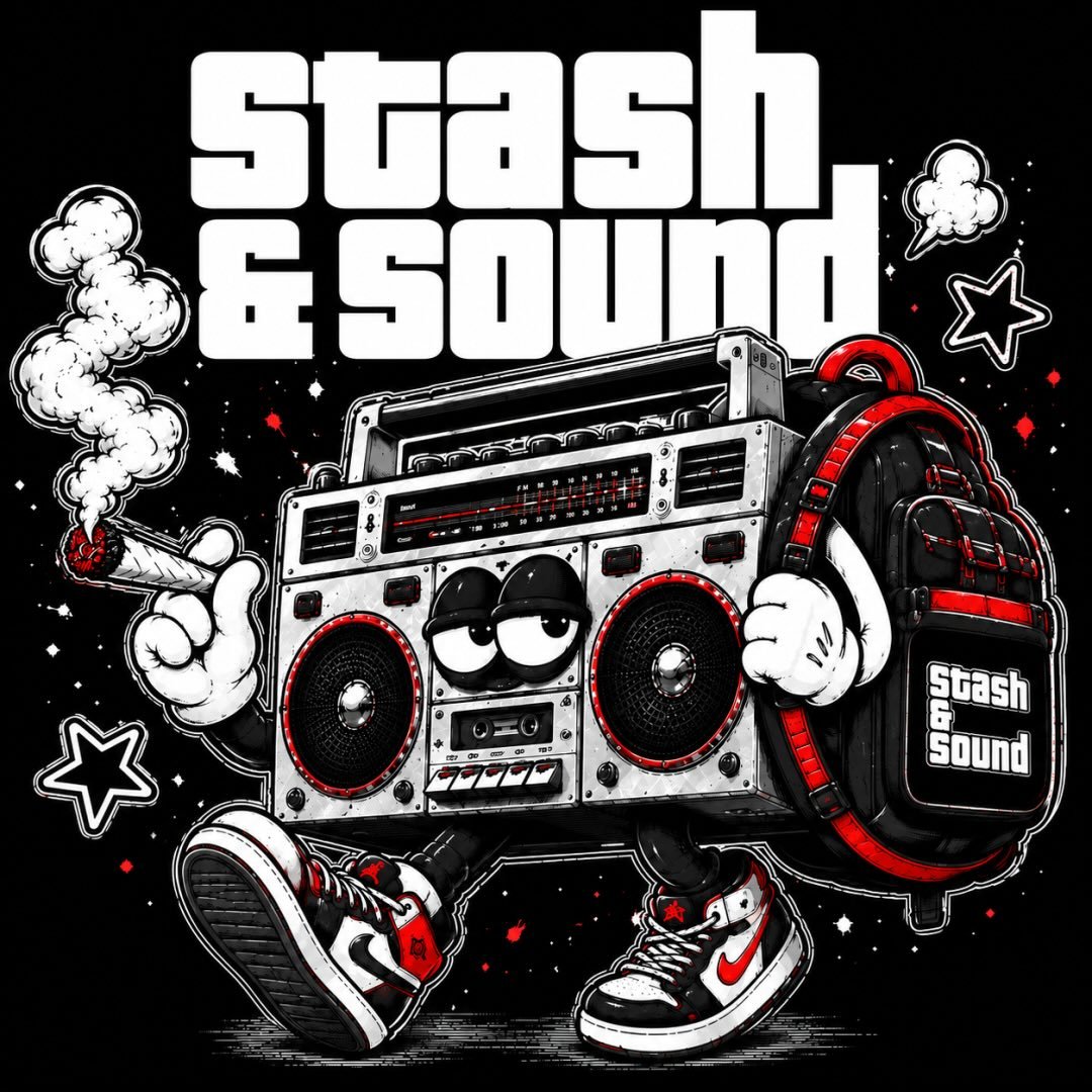 Stash & Sound Mascot